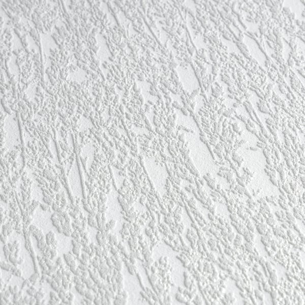 Rakenteellinen tapetti Profhome 790954-GU kuitutapetti rakenteellinen kukikas glitrende harmaa vaalean harmaa hopea 5,33 m2