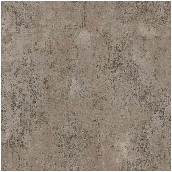 Puds imitation tapet Profhome 786295-GU varmt stemplet ikke-vævet tapet tekstureret metalliske højdepunkter flimrende brun beige grå antracit 5,33 m2
