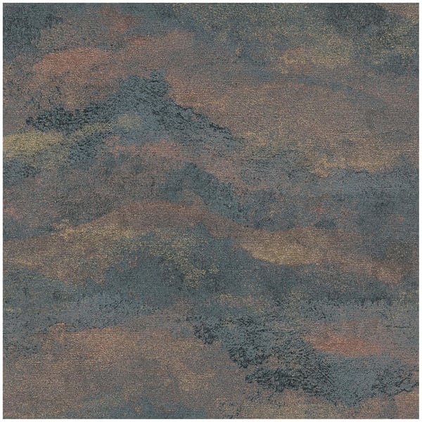 Exklusiv lyx tapet Profhome 786564-GU heta präglade non-woven tapet texturerad abstrakt och metallisk effekt svart koppar guld antracit grå 5,33 m2 Exklusiv lyx tapet Profhome 786564-GU heta präglade non-woven tapet texturerad abstrakt och metallisk effekt svart koppar guld antracit grå 5,33 m2