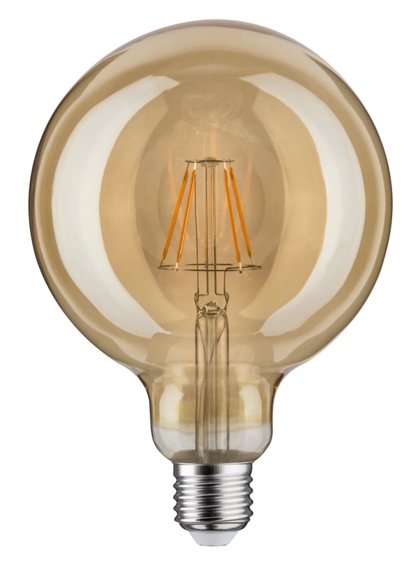 Paulmann 1879 Filament 230V LED Globe G125 E27 420lm 6,5W 1700K Guld