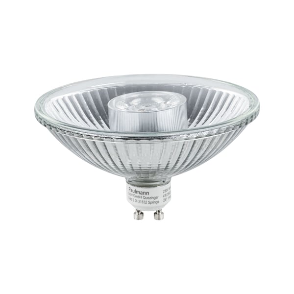 Paulmann Standard 230V LED-reflektor QPAR111 GU10 350lm 4W 2700K Aluminium