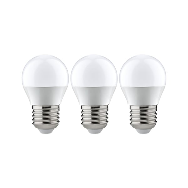 Paulmann Set LED-droppe E27 230V 3x470lm 3x5,5W 2700K Opal