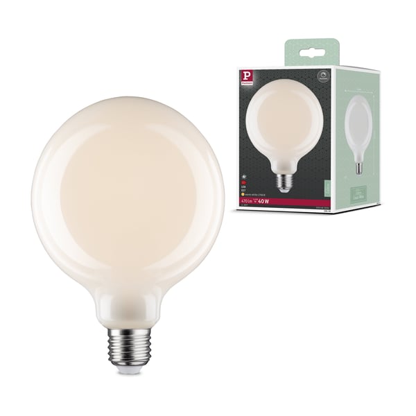 Paulmann Filament 230V LED Globe G125 E27 470lm 5,6W 2700K dimbar Opal