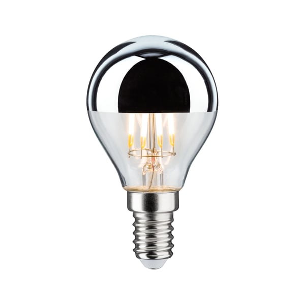Paulmann Modern Classic Edition Standard 230V LED-droppe Huvudspegel E14 4x440lm 4x4,8W 2700K dimbar Toppreflektor silver