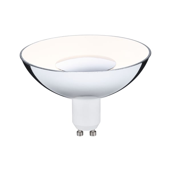 Paulmann LED reflektor 3-Step-Dim GU10 230V 360lm 4,9W 3000K dimbar Silver, Vit