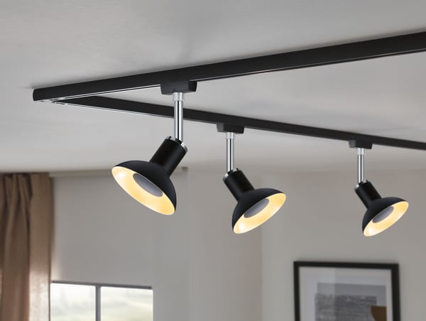 Paulmann LED reflektor 3-Step-Dim GU10 230V 170lm 4,9W 1900K dimbar Svart, Guld