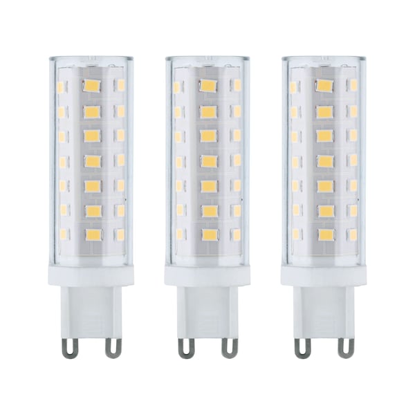 Paulmann Standard 230V LED stiftfattning G9 Set om 3 3x470lm 3x5W 4000K Klar