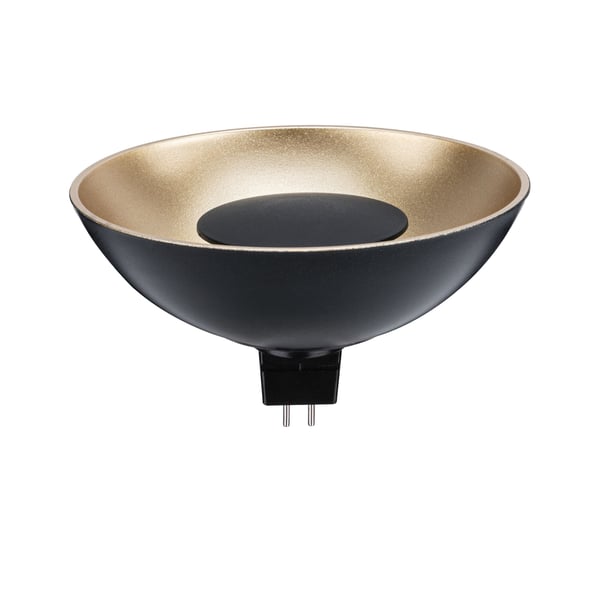 Paulmann Standard 12V LED-reflektor GU5,3 170lm 4,9W 1900K Svart, Guld