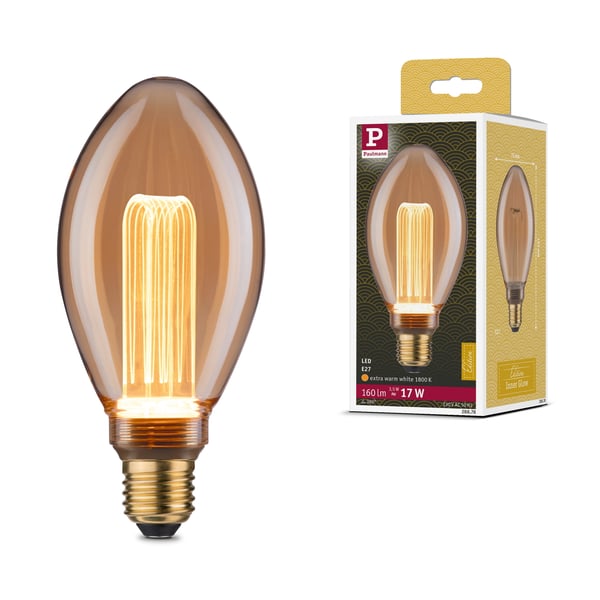 Paulmann Inner Glow Edition LED lampa Arc E27 230V 160lm 3,5W 1800K Guld