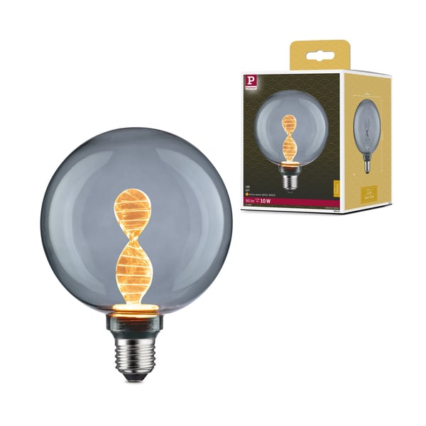 Paulmann Inner Glow Edition LED glob Helix E27 230V 90lm 3,5W 1800K Rökfärgad