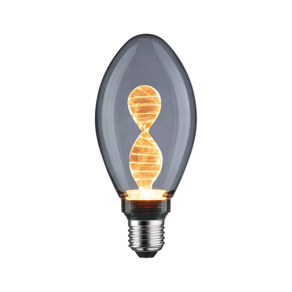 Paulmann Inner Glow Edition LED lampa Helix E27 230V 90lm 3,5W 1800K Rökfärgad