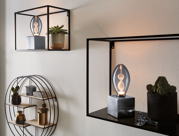 Paulmann Inner Glow Edition LED lampa Helix E27 230V 90lm 3,5W 1800K Rökfärgad