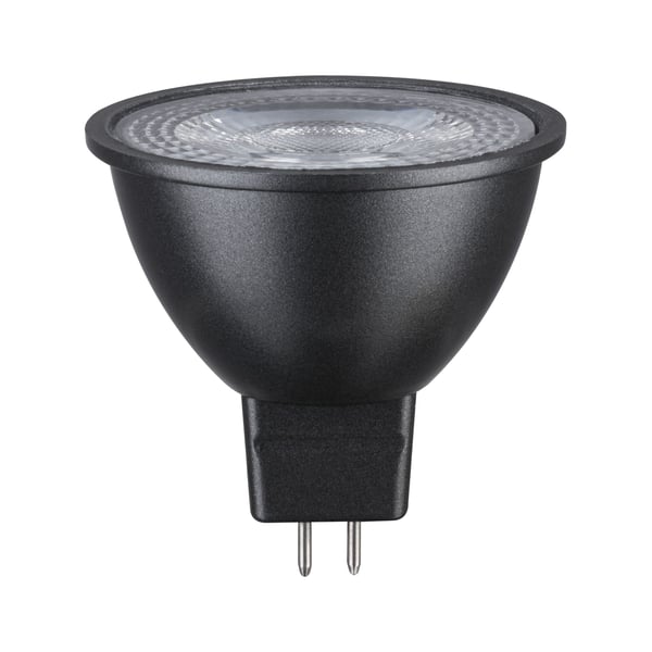 Paulmann Standard 12V LED-reflektor GU5,3 Set om 3 3x450lm 3x6W 2700K Svart