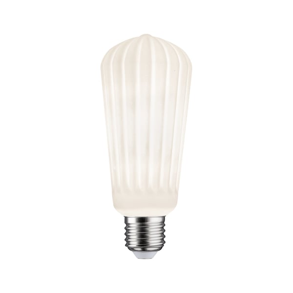 Paulmann White Lampion Filament 230V LED-kolv ST64 E27 400lm 4,3W 3000K dimbar Vit