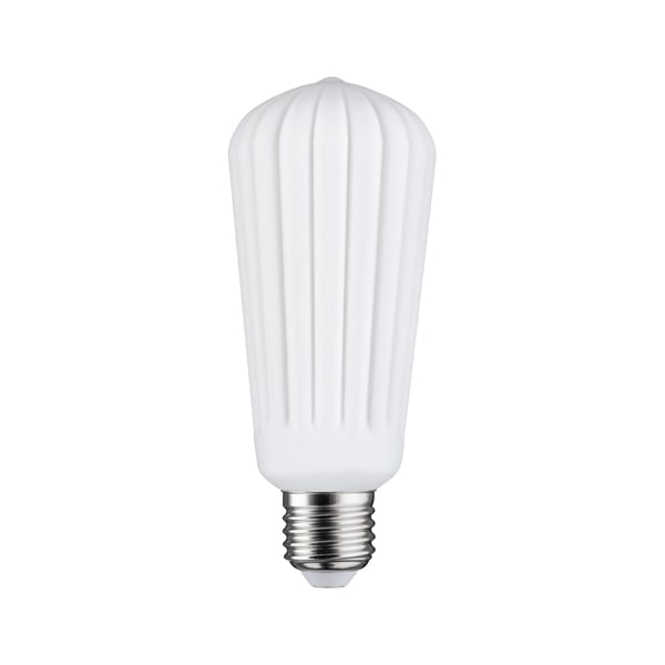 Paulmann White Lampion Filament 230V LED-kolv ST64 E27 400lm 4,3W 3000K dimbar Vit