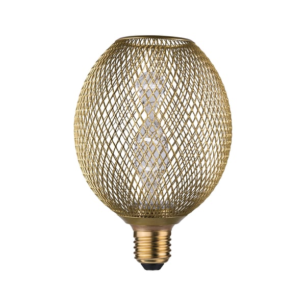 Paulmann Metallic Glow Standard 230V LED Globe E27 130lm 3,5W 1800K Mässing