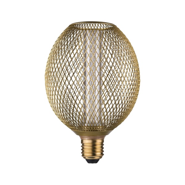 Paulmann Metallic Glow Standard 230V LED Globe E27 200lm 4,2W 1800K Mässing