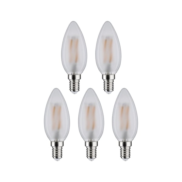 Paulmann Filament 230V LED-stearinljus E14 5x470lm 5x4,8W 2700K Matt