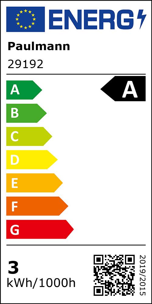 Paulmann Efficient-Line Standard 230V LED-reflektor GU10 Set om 1 450lm 2,5W 3000K Silver