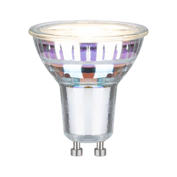 Paulmann Efficient-Line Standard 230V LED-reflektor GU10 Set om 1 450lm 2,5W 3000K Silver
