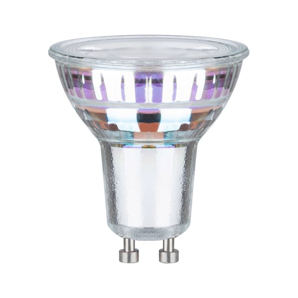 Paulmann Efficient-Line Standard 230V LED-reflektor GU10 Set om 3 3x450lm 3x2,5W 3000K Silver