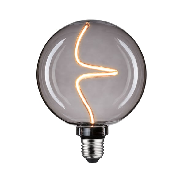 Paulmann Floating Shine Standard 230V LED Globe E27 Rund 150lm 4W 1800K dimbar Rökfärgad