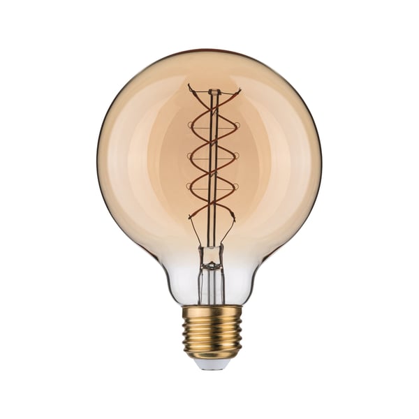Paulmann Rustic Shine Standard 230V LED Globe E27 300lm 4,2W 1800K dimbar Guld
