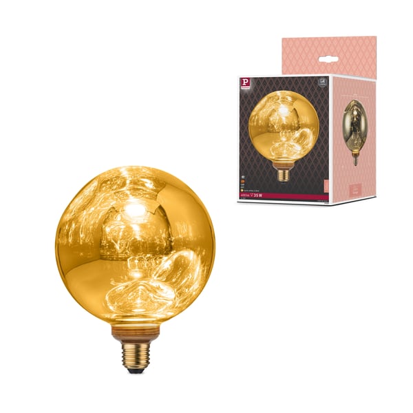 Paulmann Vintage Edition Standard 230V LED Globe E27 400lm 4,7W 2700K dimbar Guld