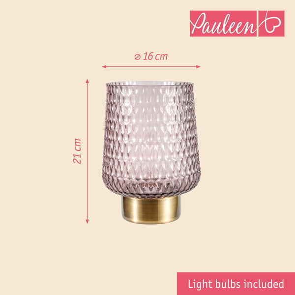 Paulmann Pauleen Bordslampa Sparkling Glamour E27 2700K 30lm 0,8W Brun, Mässing