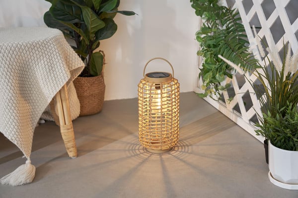 Paulmann Pauleen Lykta med solceller Sunshine Darling IP44 2700K 4,5lm Beige