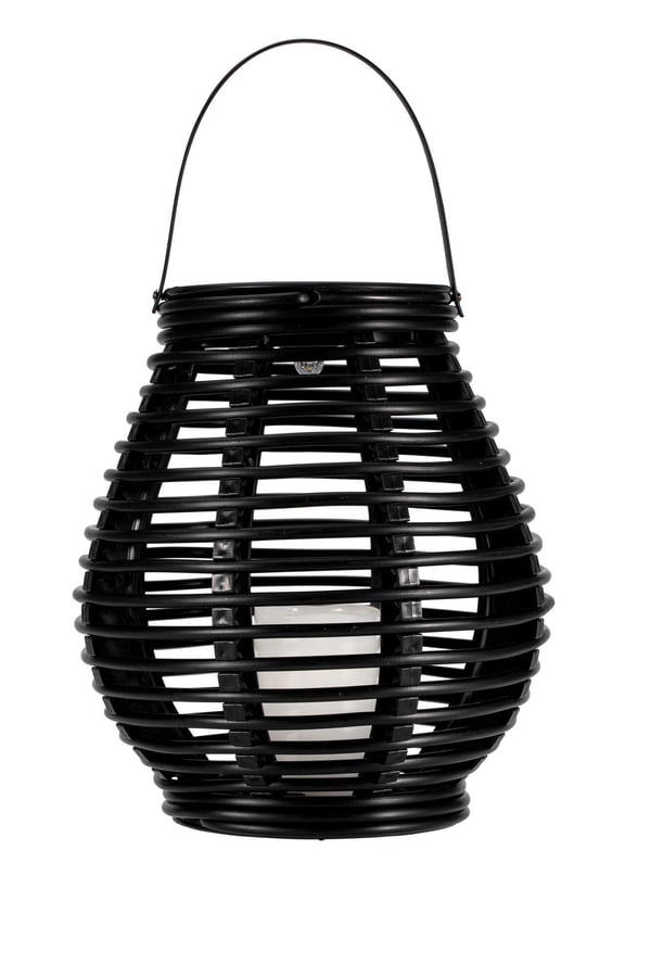 Pauleen Lykta med solceller Sunshine Glow IP44 3000K 2x1lm Svart, Brun
