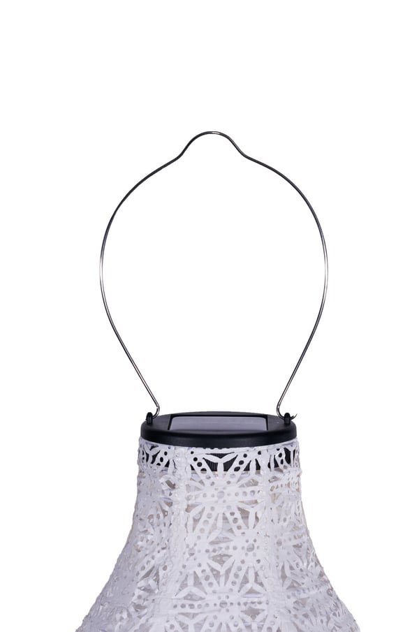 Paulmann Pauleen Lykta med solceller Sunshine Blaze IP44 3500K 2x4lm Vit