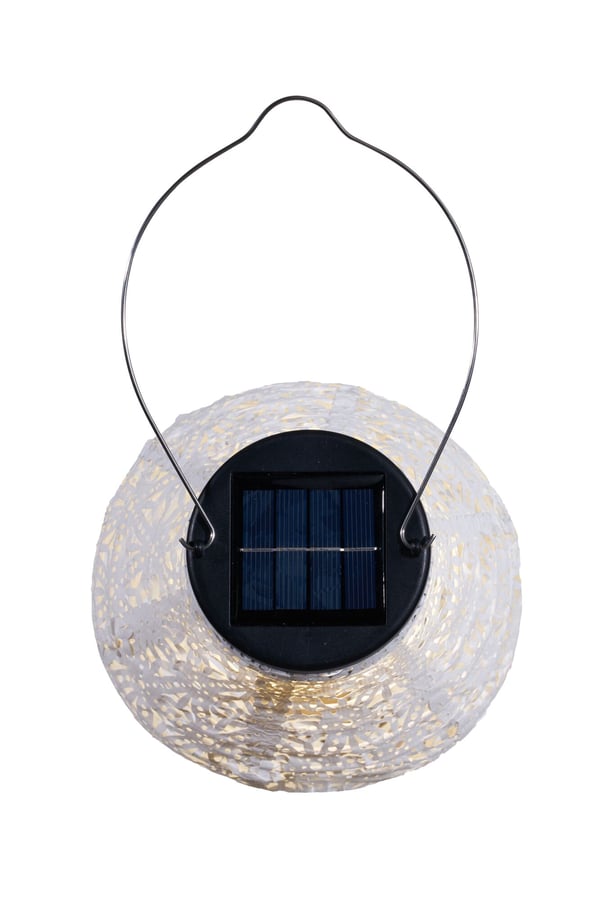 Paulmann Pauleen Lykta med solceller Sunshine Blaze IP44 3500K 2x4lm Vit