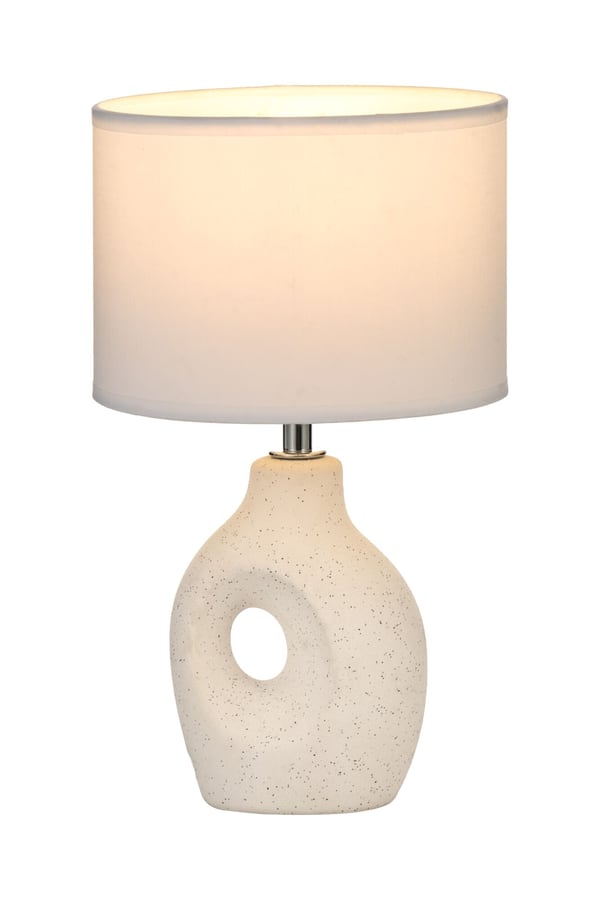 Paulmann Pauleen Bordslampa Pure Crush E14 max. 20W Vit, Beige