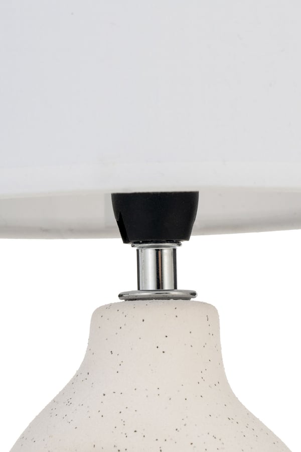 Paulmann Pauleen Bordslampa Pure Crush E14 max. 20W Vit, Beige