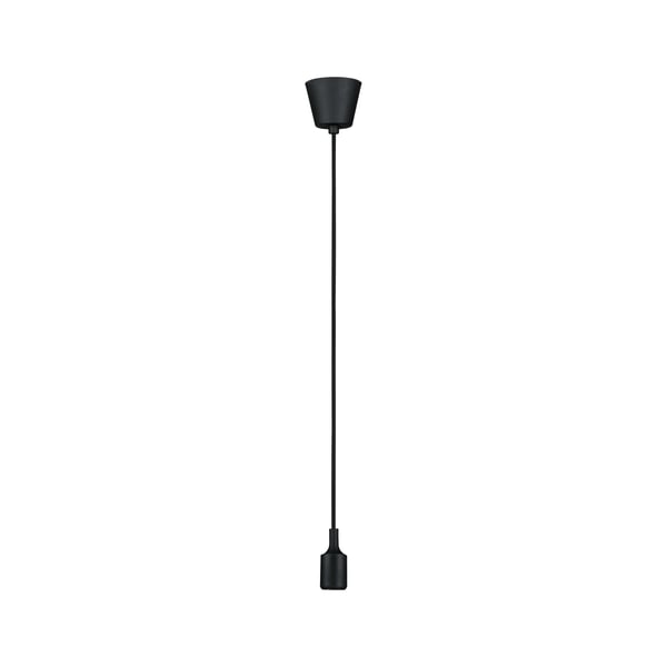 Paulmann Neordic Pendellampa Ketil Neordic IP44 E27 max. 20W Svart dimbar Silikon, Plast