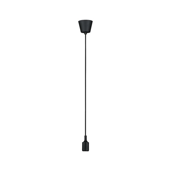 Paulmann Neordic Pendellampa Ketil Neordic E27 max. 60W Svart dimbar Silikon, Plast