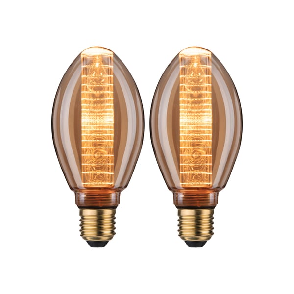 Paulmann Inner Glow Edition Set LED-innerkolv E27 230V 2x230lm 2x4W 1800K Gold Ringmuster