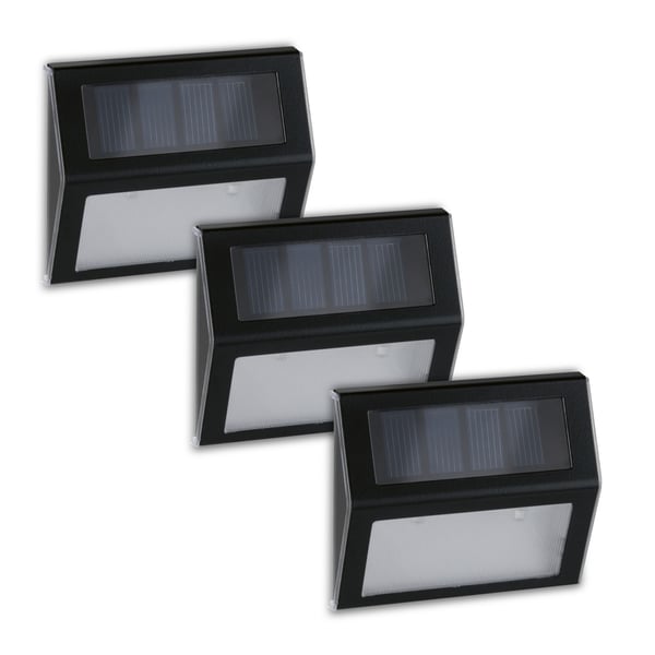 Paulmann Set Solar LED lampa för trapphus Dayton lampa IP44 3000K 3x2lm Antracit