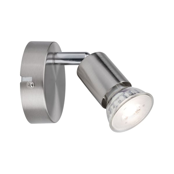 Paulmann Strålkastare Carolina GU10 230V max. 10W dimbar Nickel matt