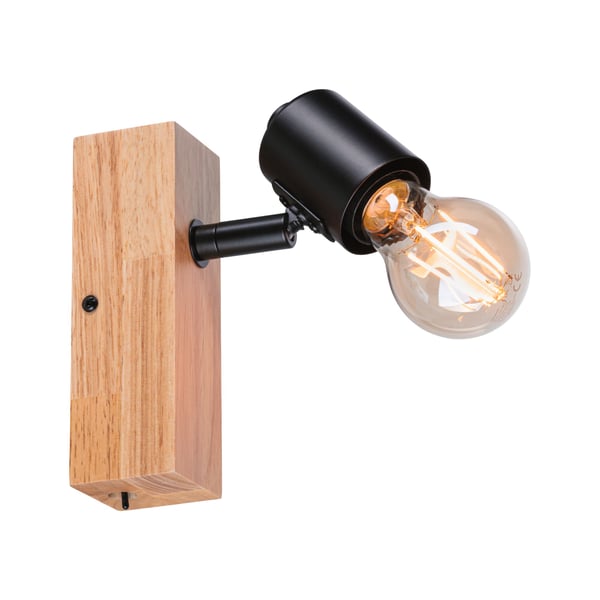 Paulmann LED strålkastare Arvid E27 230V max. 20W dimbar Svart