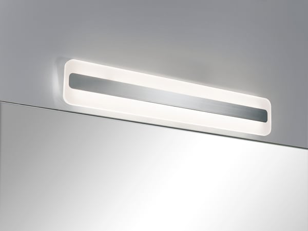 Paulmann LED spegellampa Lukida IP44 3000K 650lm 230V 9W Krom, Vit