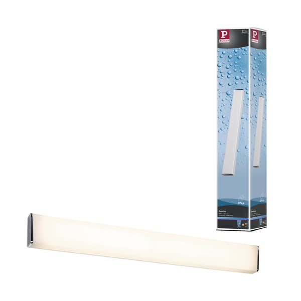 Paulmann Selection Bathroom LED vägglampa Nembus IP44 3000K 600lm 230V 9W Krom Paulmann Selection Bathroom LED vägglampa Nembus IP44 3000K 600lm 230V 9W Krom