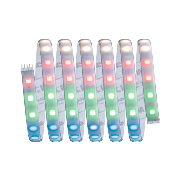 Paulmann MaxLED 500 LED remsa Enkelstripe 2,5m RGBW belagd 30W 500lm/m RGBW+