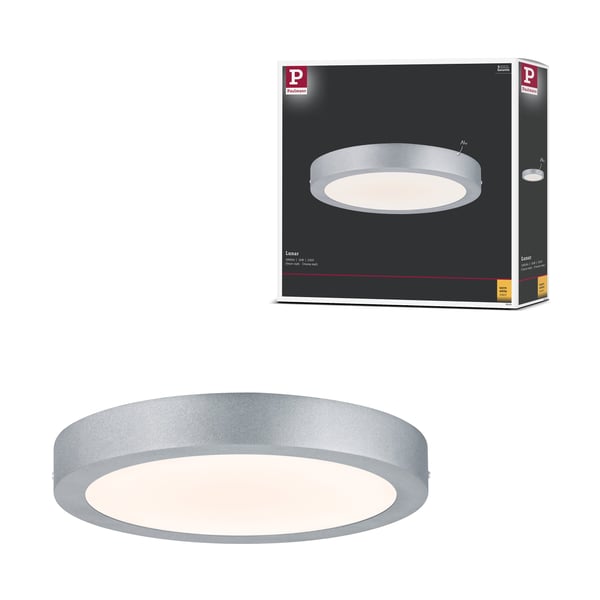 Paulmann LED panel Lunar Panel rund 300 mm 16W 1450lm 3000K Krom matt Paulmann LED panel Lunar Panel rund 300 mm 16W 1450lm 3000K Krom matt
