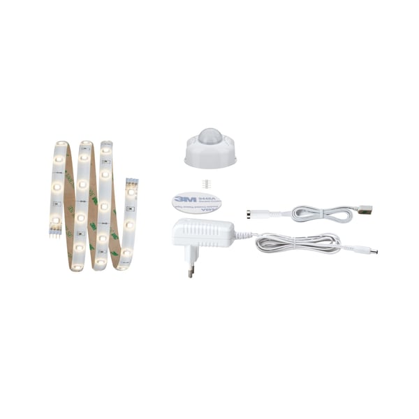 Paulmann YourLED LED remsa Night PIR-sensor Sängbelysning med rörelsesensor 1m belagd 3W 273lm/m 39 LEDs/m 3000K 6VA