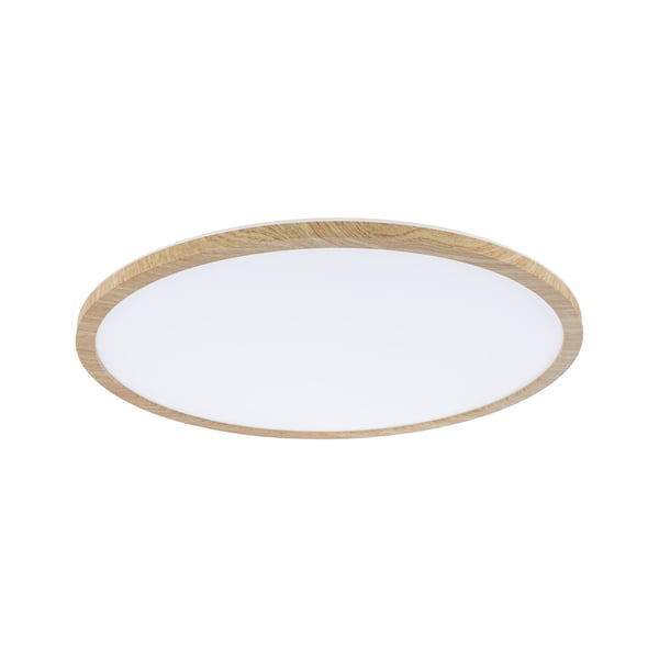 Paulmann LED panel Atria Shine Bakgrundsbelysning IP44 rund 420 mm 22W 2300lm 3000K Träutseende