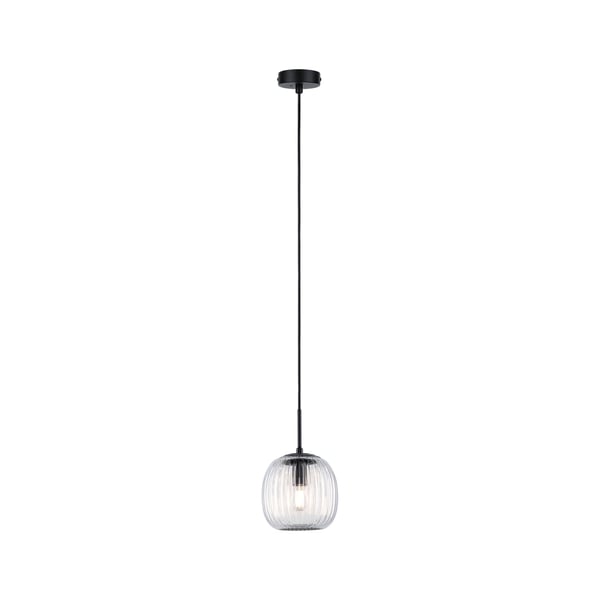 Paulmann LEDpendellampa Ruya E14 max. 20W Glas, Svart matt