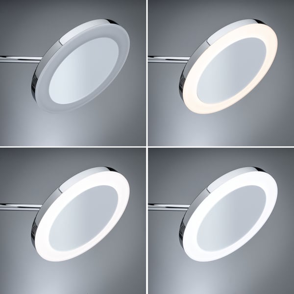 Paulmann LED sminkspegel Masua IP44 White Switch 55lm 230V 4W Krom