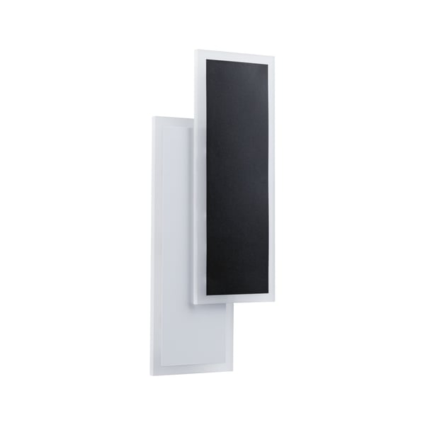 Paulmann LED vägglampa 2Form 4000K 1070lm / 0lm 230V 8W / 8W Vit, Svart
